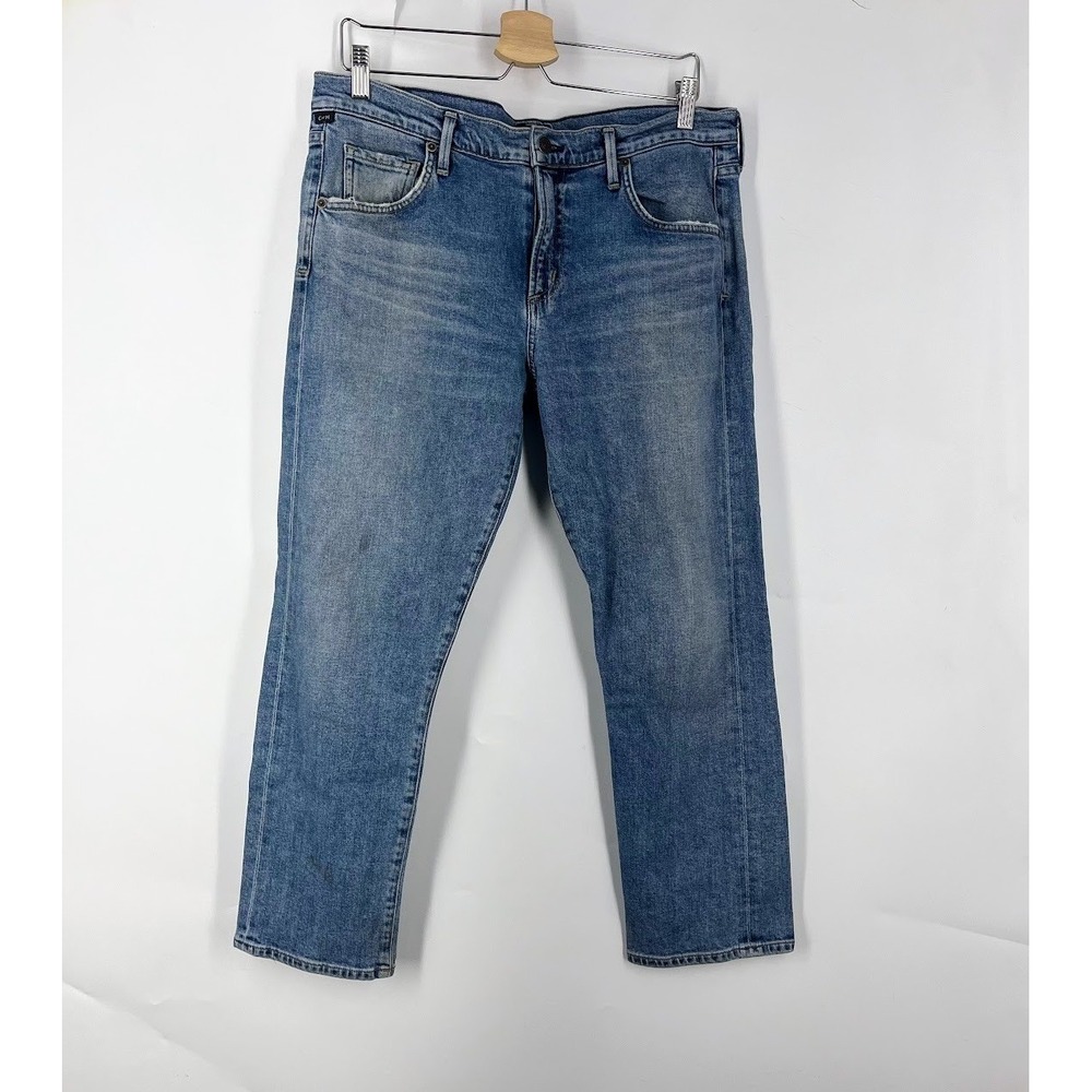 Citizens of Humanity Emerson Slim Boyfriend Jeans Blue Medium Wash Size 31 USA